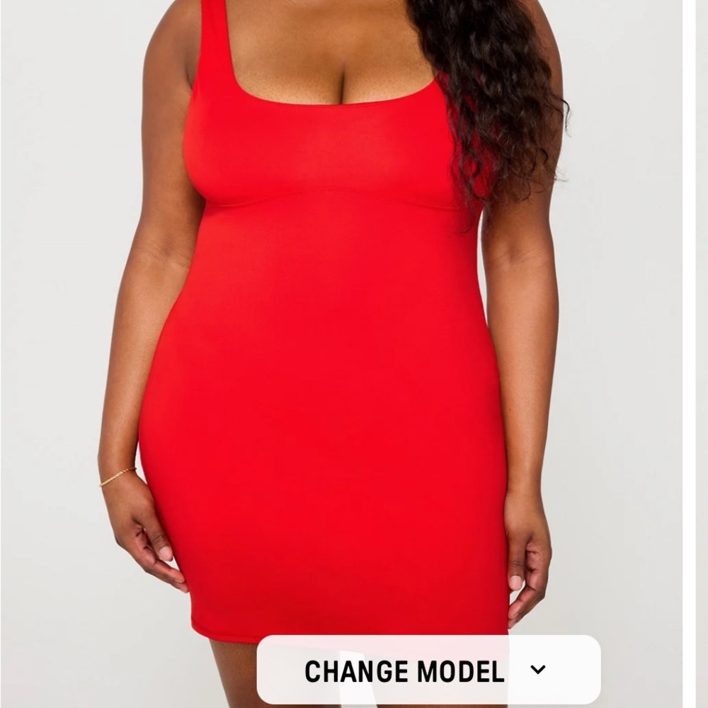 Fabletics Red Bodycon Dress